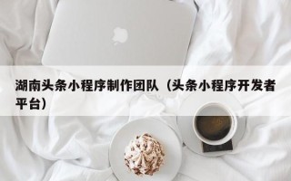 平顶山湖南头条小程序制作团队（头条小程序开发者平台）